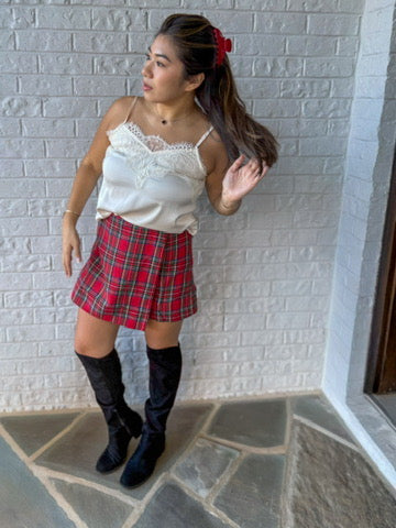 Merry And Bright Skort