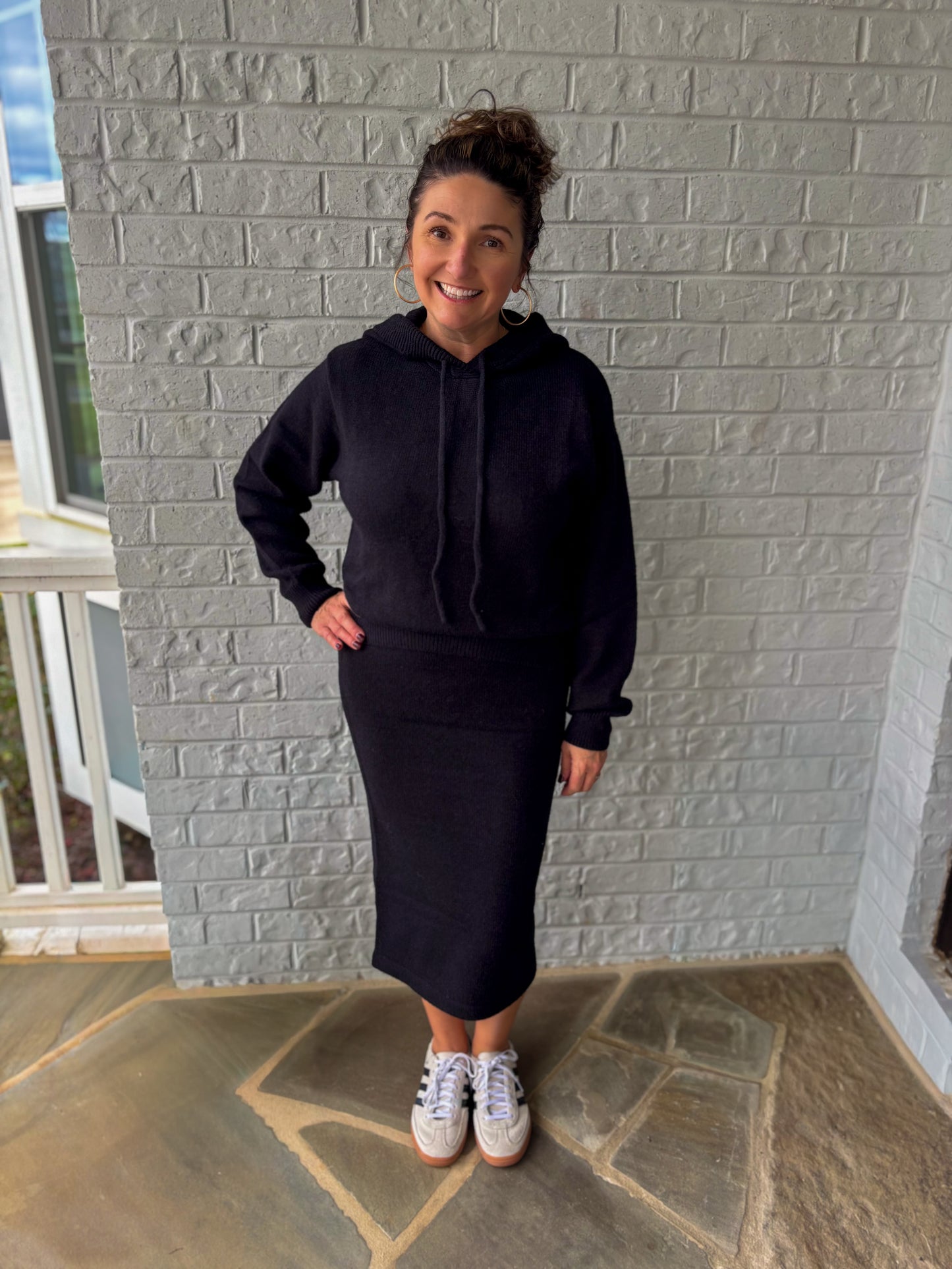 The Onyx Luxe Knit Set