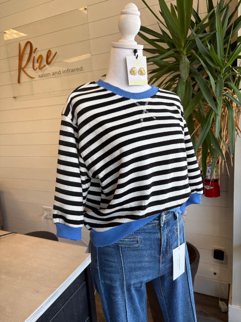 Carolina Stripe Top