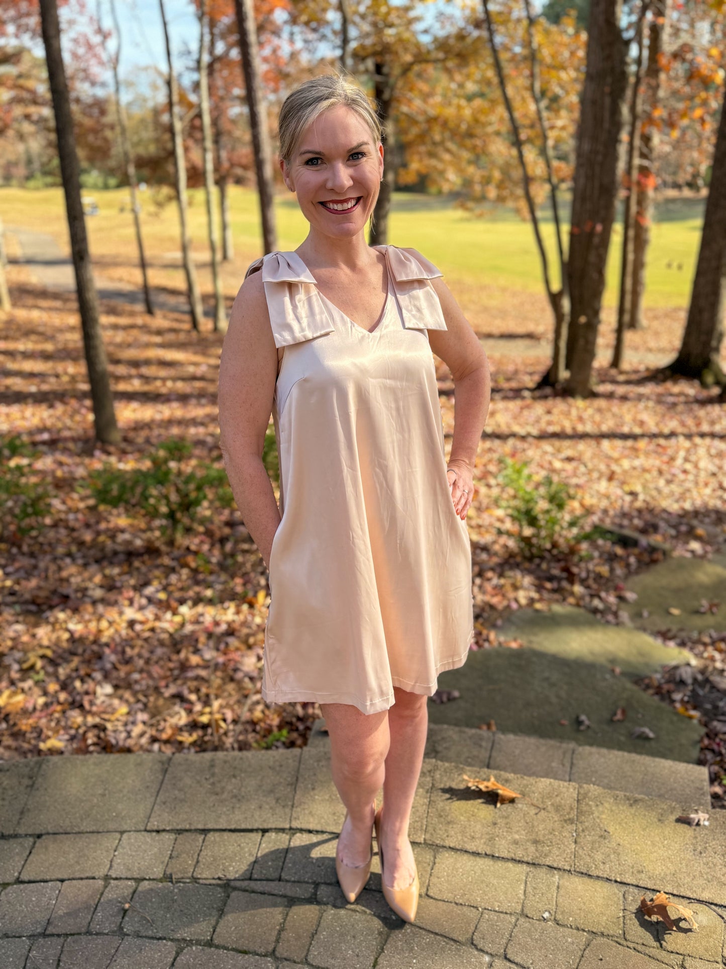 The Champagne Pop Dress