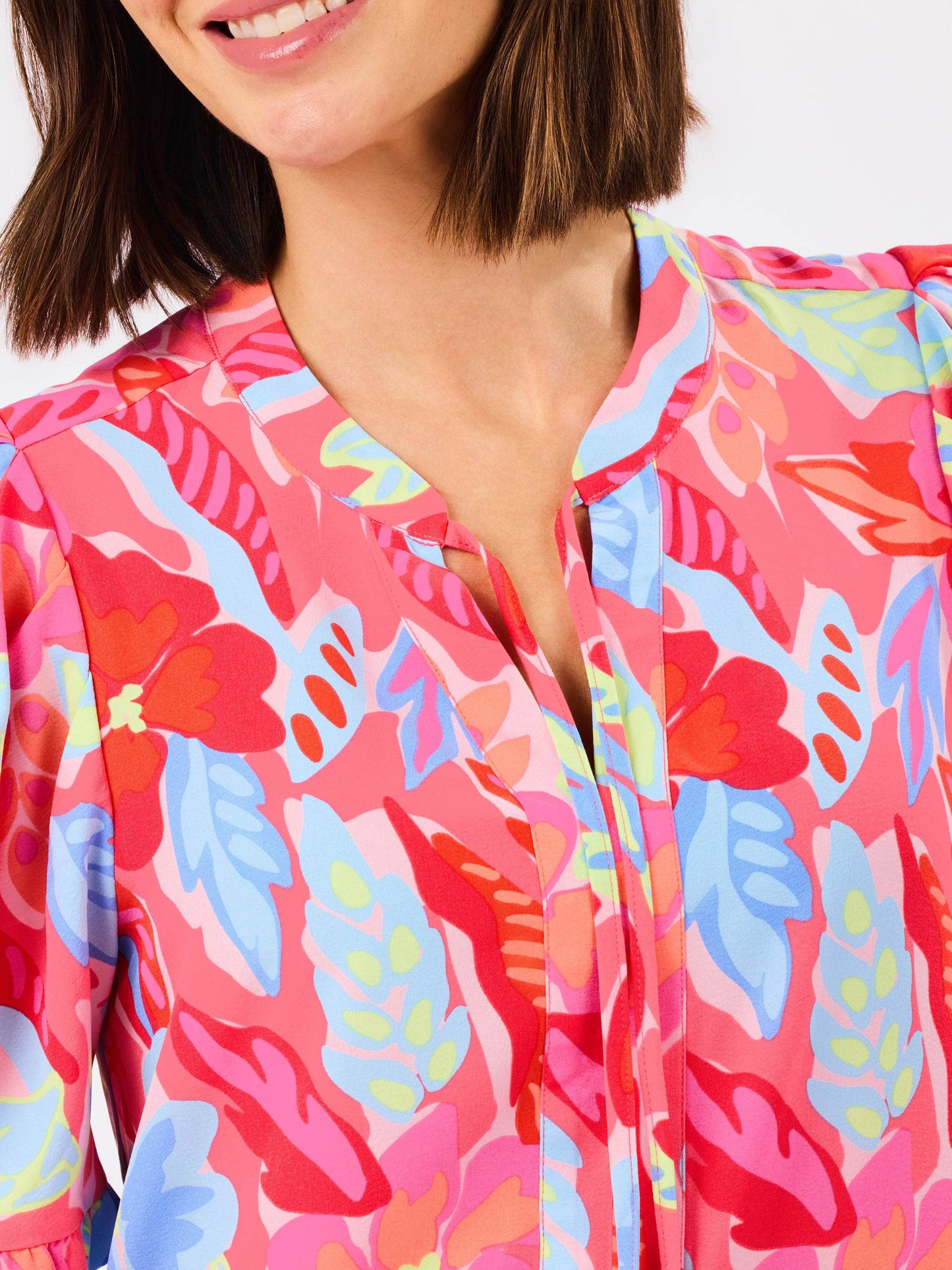 Natalia Dress | Fiji Breeze Pink