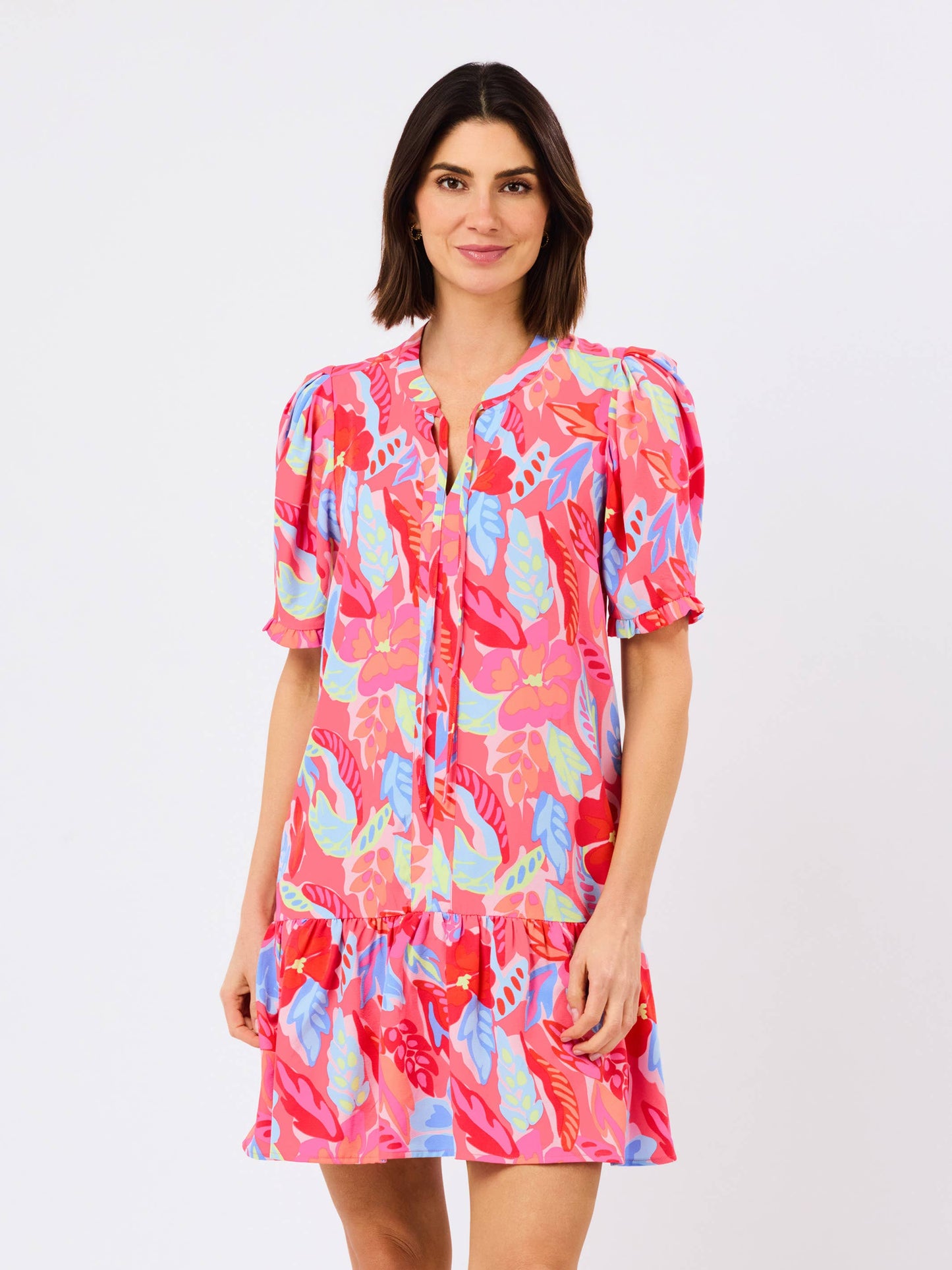 Natalia Dress | Fiji Breeze Pink