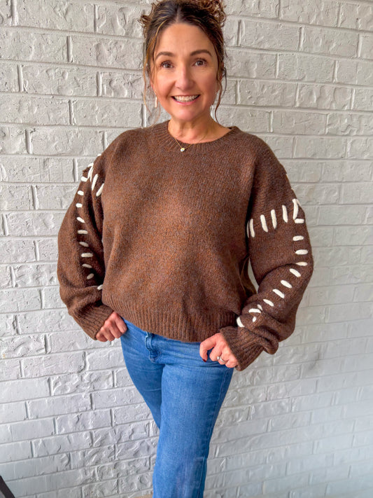 The Rustic Stitch Sweater