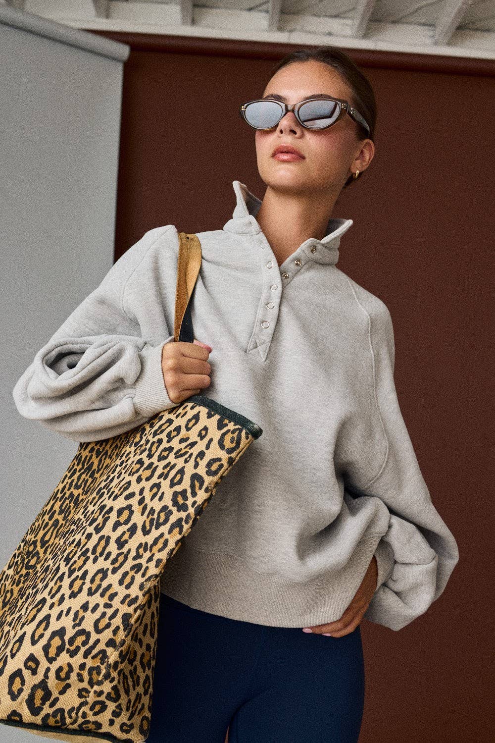 PT16060 - Piper Snap Button Collared Sweater