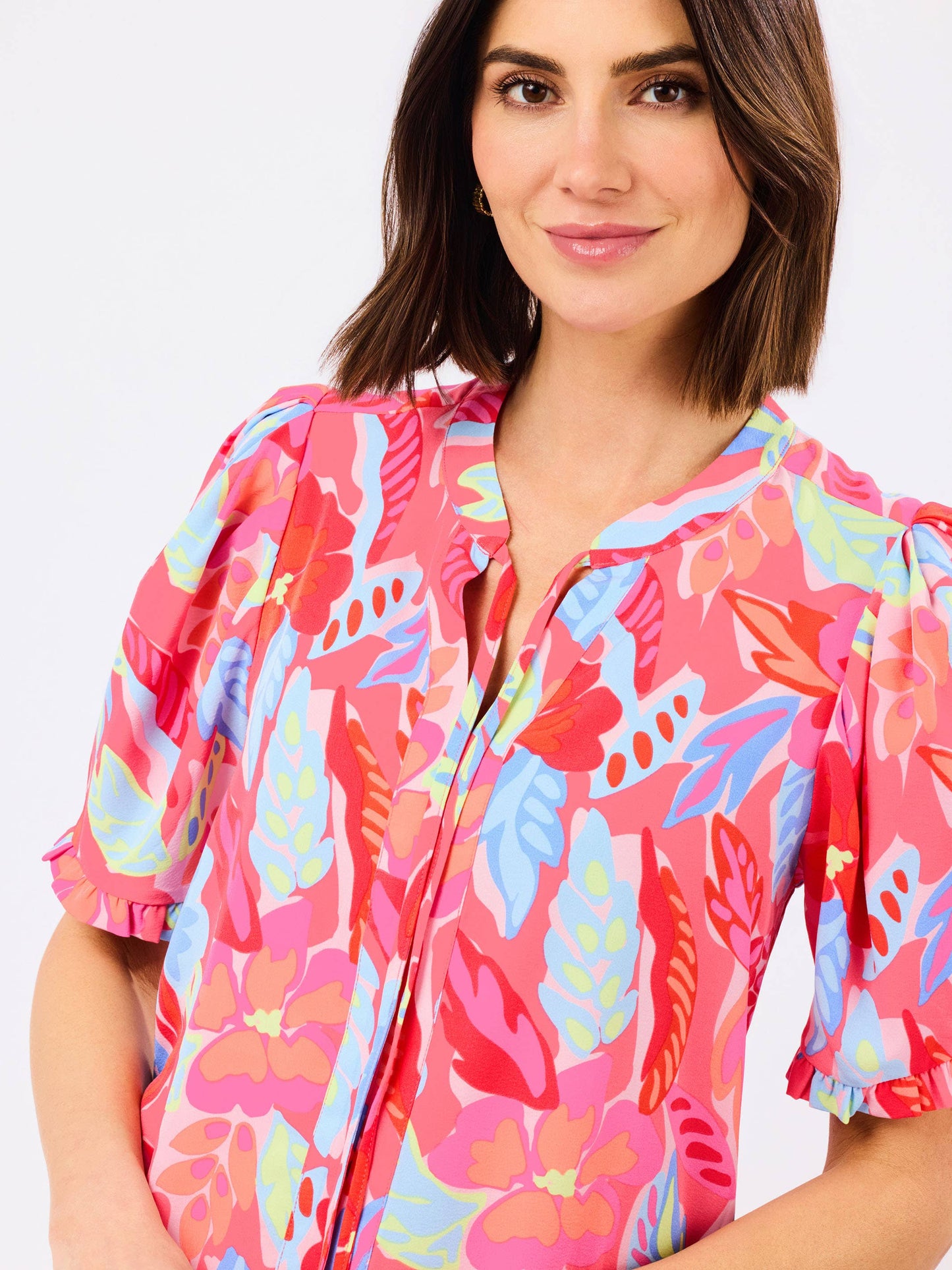 Natalia Dress | Fiji Breeze Pink