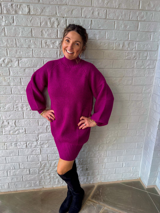 The Sweet Sangria Dress
