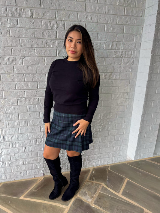The Highland Plaid Skirt