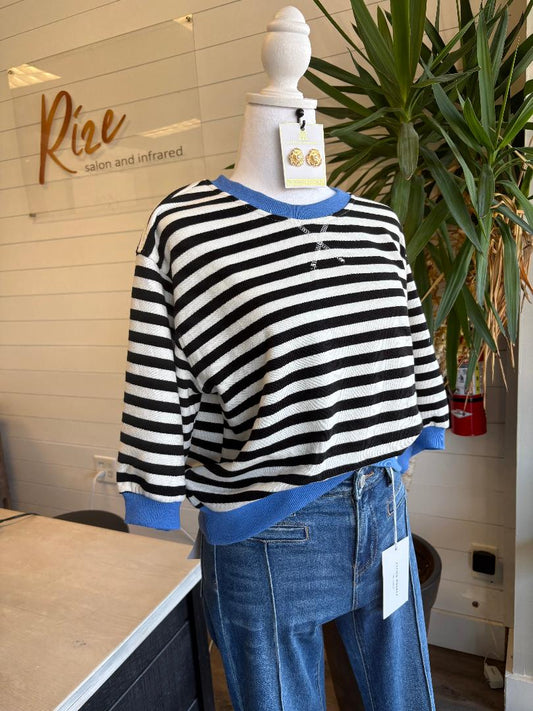 Carolina Stripe Top