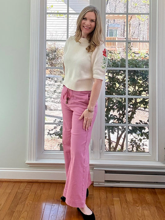 The Rosé All Day Pants