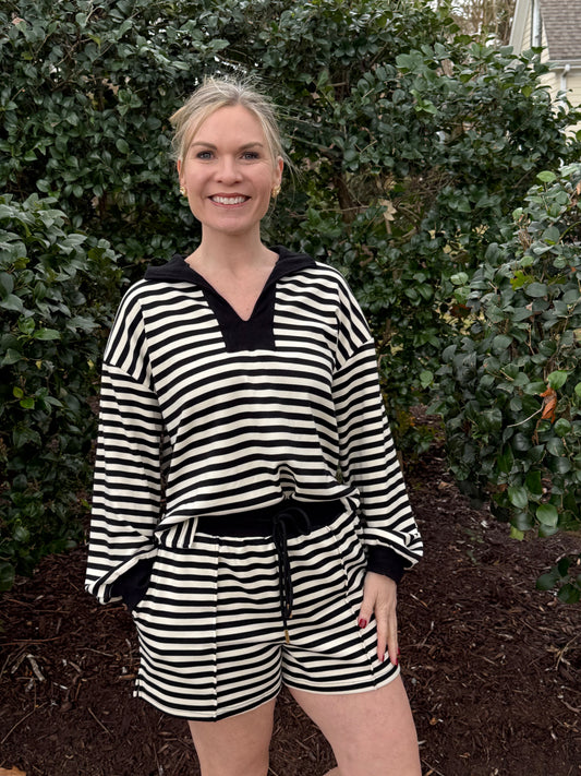 The Charleston Stripe Top