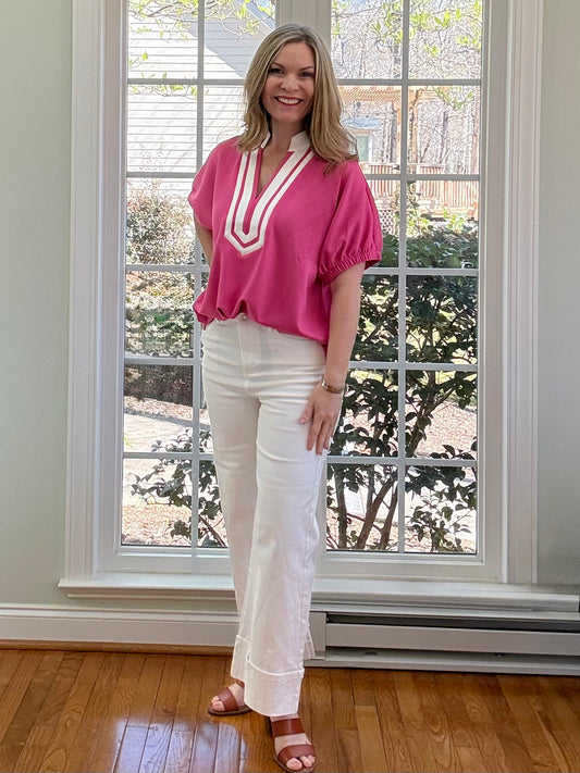 The Bright Side White Jeans