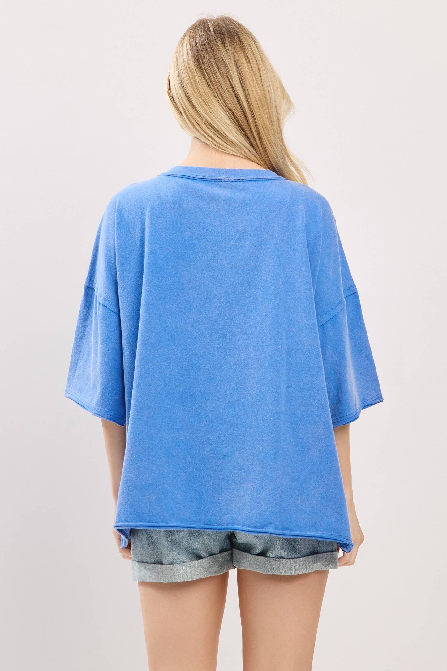 Vintage Football Patch Gameday Oversized Tee