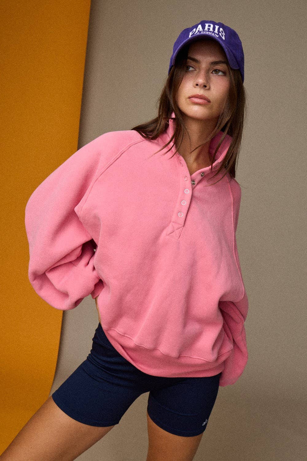 PT16060 - Piper Snap Button Collared Sweater